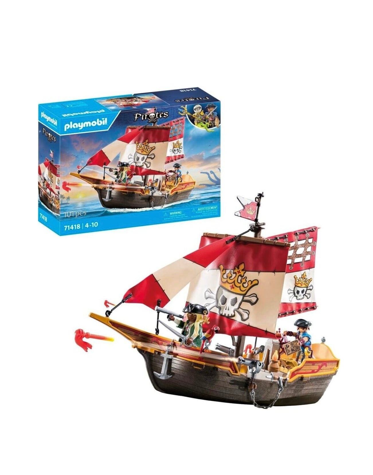 Playmobil 71418 Piratenschiff