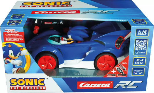Carrera RC Sonic Racing Auto 2,4GHz – Team Sonic™ – Ferngesteuertes Fahrzeug (370201061)